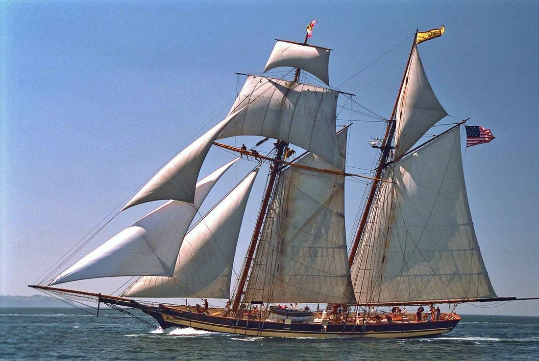 clipper sailing boat